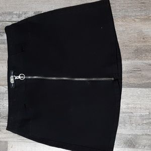 Rewash Brand zizp Up Mini Skirt